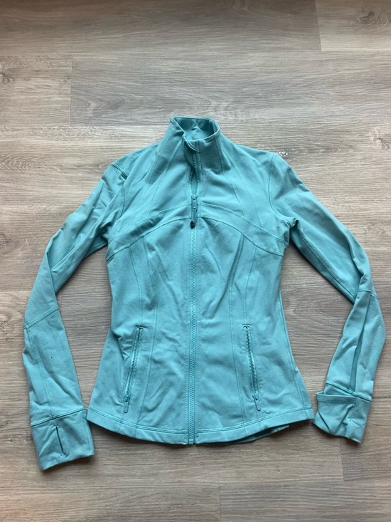 lululemon athletica Jackets & Blazers - lululemon athletica Teal Zip-Up Jacket